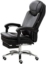 OZCULT Arm Chair Racing Gaming Computer Office Chair Home boss chair 180° large angle reclining Comfortable headrest Double backrest Lift chair Load-bearing 250kg black Decoration