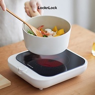 Bếp hồng ngoại mini LocknLock Bianco EJI136IVY, Hàng chính hãng, Dùng được nhiều loại nồi, dễ điều c