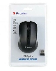 Verbatim USB Optical Wireless Mouse 光纖無線滑鼠 66432