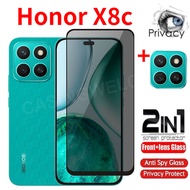 Privacy Screen Protector Film Honor X8c X7C X6C X7d 4G 5G 2025 Anti Peep Full Cover Tempered Glass C