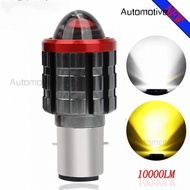 1 Unit Lampu Depan Motosikal LED H6 BA20D 3570 Chips High Low Beam Skuter Motosikal H4 HS1 Lampu Dep