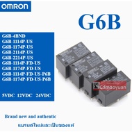 Omron Relay G6B-1114P-1174P-2014P-2114P-2214P-1-FD-US-P6B Brand New