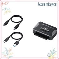 M2 SATA NVMe to USB 3.1 10Gbps 2.5 Inch SATA SSD Adapter for 2230 2242 2280 22110 M2 SSD Enclosure D
