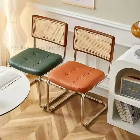 Kitchen Office Outdoor Dining Chairs Modern Luxury Salon Relax Cesca Chair Restaurant INS Sillas Par