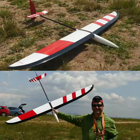 Glider F3k Hand Throwing Model Aircraft Fixed Wing Remote Controlled Electric Practice Aircraft Dlg 