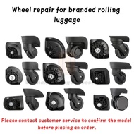 Replacement Luggage Wheel Universal Swivel Caster Wheel Repair Parts for Hard Shell Rolling Suitcase