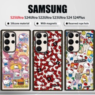 HELLO KITTY casetify Magnetic case Samsung phone case for Samsung Galaxy S25Ultra compatible S24Ultr