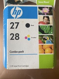 HP 27 28 黑白彩色各一  Printer墨盒