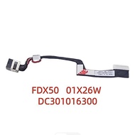 Suitable for Dell Precision 7550 7560 M7550 P93F Power Interface 01X26W