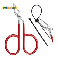 Cable Tie Opener Zip Tie Cable Tie Remover Tool Stainless Steel Zip Tie Cutter Tool with Silicone Ha