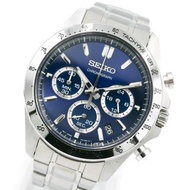 SEIKO Spirit 8T63-00D0 計時碼表日期 QZ 石英藍色藍色錶盤 SS 手錶 215620240312