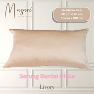 Masare Love Pillow Satin Silk Pillow Case | Pillow Case | 50 x 90 | 50 x 100