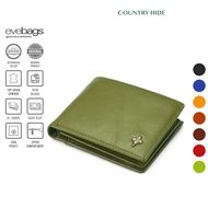 COUNTRY HIDE SEMPRE Top Grain Cowhide RFID Blocking Mid Flip Short Wallet w Coin Pocket CH00-HW2002