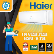 [INSTALLATION] Haier Aircond Inverter R32 1.0HP ~ 2.5HP (HSU-VTH Series/HSU-VQC Series/HSU-VQA Series) [4-5 Days delivery]