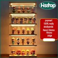 1/2/3/4 layers model box,30cm 40cm 50cm 60cm model cabinet with a light,art toys wall display case