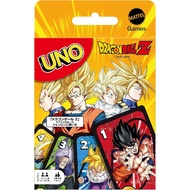 Mattel UNO Dragon Ball Z Card Game Party Family Game Anime Edition 2-10 Players Japan【2026】