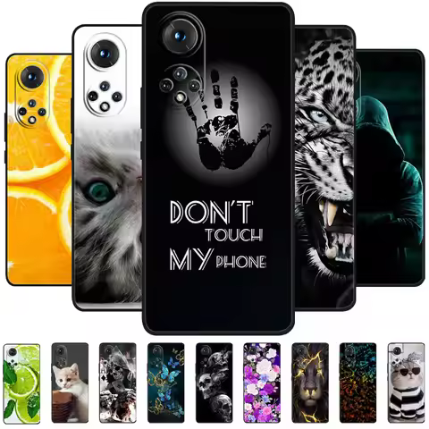 Case For Huawei Honor 50 Cover Black Soft Silicone Phone Back Cover For Huawei Honor 50 Pro Case Bum