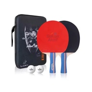 LOKI K3000 Table Tennis Racket Set 2 pcs Training Ping Pong Bat Amateur Ping Pong Racket