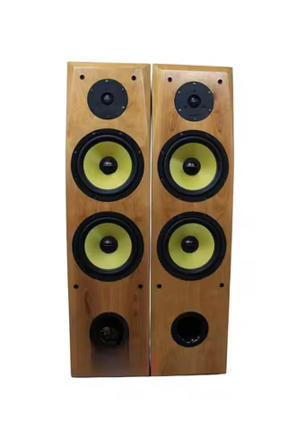 A-1391 HIFI 8 Inch Loudspeaker Speaker 3-Frequency Passive Floor Speaker HIVI Dual Bass K8+Q1R Tweet