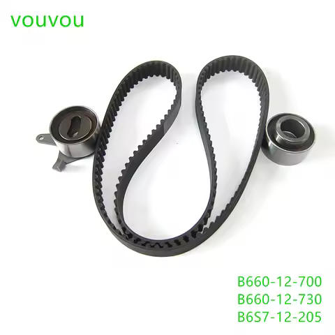 Car engine parts B6S7-12-205 timing belt tensioner idle pulley set for Mazda 323 1994-2001 BA 1. 6 1