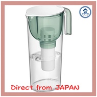 Cleansui Water Purifier, Pot Type, 1 Cartridge Included, Green [Main Unit CP504-GN] Filtered Water C