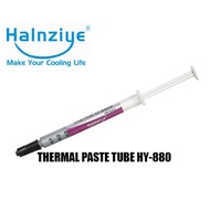 (STOCK READY)HALNZIYE HY-880 HIGH PERFOCMANCE CPU THERMAL PASTE HEATSINK COMPOUND WITH INJECTION TUB