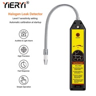 yieryi Gas Detector เครื่องตรวจจับการรั่วไหลของก๊าซ LPG เครื่องวิเคราะห์ก๊าซ Freon Fluorocarbon CFC