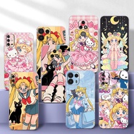 Sailor Moon Soft Transparent Phone Case LG Lite Q510 Q92 Stylo 6 Stylo 7 V40 V50 V60 ThinQ Velvet G9