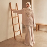 NOIRE Blazer Set | Satin Set | Mermaid Skirt | Oversized Blazer