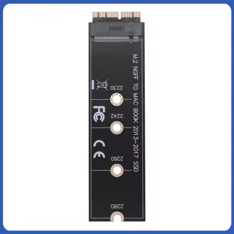 M.2 NVME SSD Adapter PCIE3.0 SSD Converter PCB SSD Conversion Card for MacBook Air 2013- 2017 for Pr