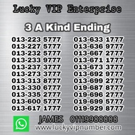 VIP Number, VIP Mobile Phone Number, Silver Number Series 3 A Kind 777, Prepaid Number, Digi, Celcom