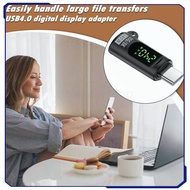 OTG Adapter Converter Type C Female to Male Digital Display 240W - F62C