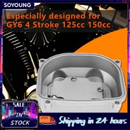 soyoung Engine Cylinder Valve Head Cover& Rubber Ring for GY6 4 Stroke 125cc 150cc ATV Scooter