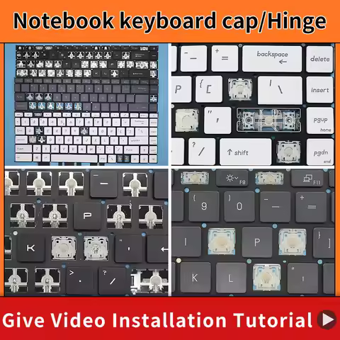 Replacement Keycap Key cap Hinge for MSI Modern14 GE66 Raider GS66 GP66 P66 Stealth 10SD 10SF GE66 M