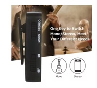WP-10 2.4G   Sistem Monitor Dalam Telinga Tanpa Wayar WP-10 2.4G Pemancar atau Penerima Stereo/Mono 