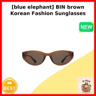 [blue elephant] BIN brown Korean Fashion Sunglasses / Korean Fashion Sunglasses / Cat-Eye Silhouette