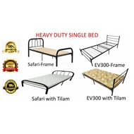 HEAVY DUTY SINGLE BED / KATIL BESI BERQULITY ( ONLY DELIVERY AND INSTALLATION K.L AND KLANG VALLEY )