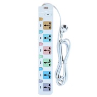 LH-K04 4 EXTENSION SOCKET 2500W 2-Meter Universal Socket Extension UK Plug