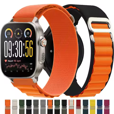 Band For Realme Watch 5 Smart Watch Strap Nylon Loop Adjustable Soft Bracelet For Realme Watch 3 3Pr
