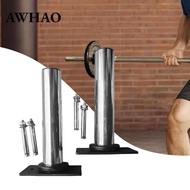 [AWHAO] 2 Pieces Wall Weight Plate Holder Wall Mounted Weight Plate Holder Stainless Steel Weight St