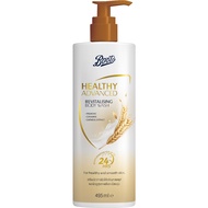 Boots เฮลธี้ แอดวานซ์ รีไวทัลไลซิ่ง บอดี้ วอช 495 มล. ครีมอาบน้ำ