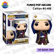 Funko Pop Arcane-Caitlyn 1488 (Authentic) LOL-Katelin Doll Model Figure Collectible