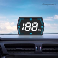 Speed MPH KMH HUD HD LED Display Digital GPS HUD Overspeed Alarm GPS Speed Meter