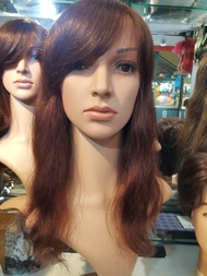 Wig Rambut Asli / Human Hair Rambut Ikal +- 60-70 cm Rambut Manusia