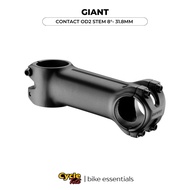Giant Contact OD2 Bike Stem 8 degrees - 31.8mm