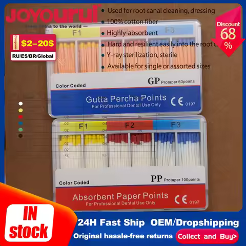 F1 F2 F3 Dental Absorbent Paper Points Root Cancel Files Endodontics Cotton Fiber Tips Dentist Produ
