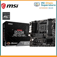 MSI B550M PRO VDH WIFI B550 mATX AM4 Motherboard - PCIE 4.0 | Gen4 M.2 | w/ WIFI