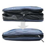 【一拉少一半_可裝33件衣物】魔法收納袋-旅行壓縮袋 組合-2M+1L