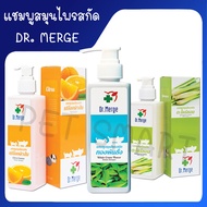 Dr.Merge แชมพูสมุนไพรสกัด ทองพันชั่ง เปลือกส้ม ตะไคร้หอม ขนาด 250 ml