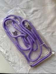 iPhone 12 Pro Max 手機殼 連吊帶款 紫色